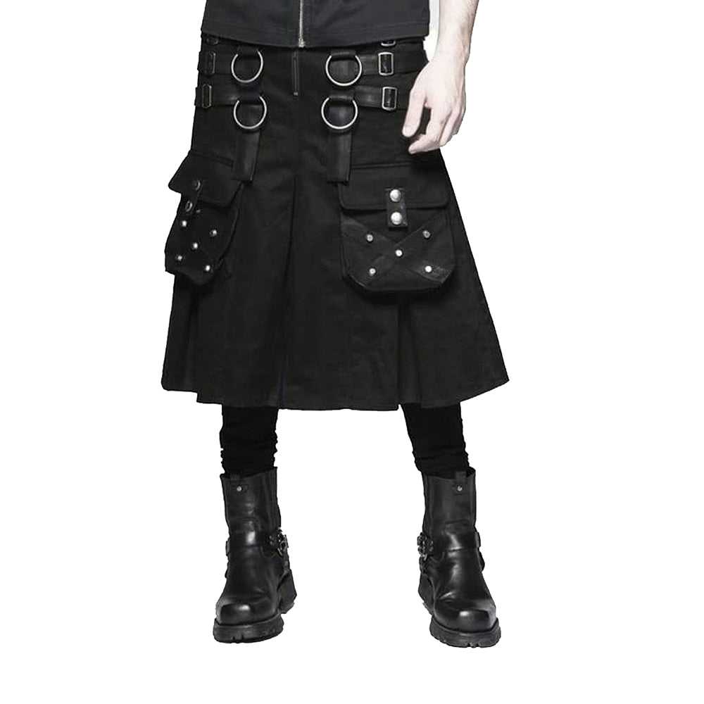Deluxe Gothic Utility Kilt - Kilt Kingdom