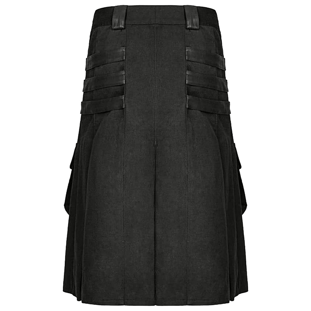 Deluxe Gothic Utility Kilt - Kilt Kingdom