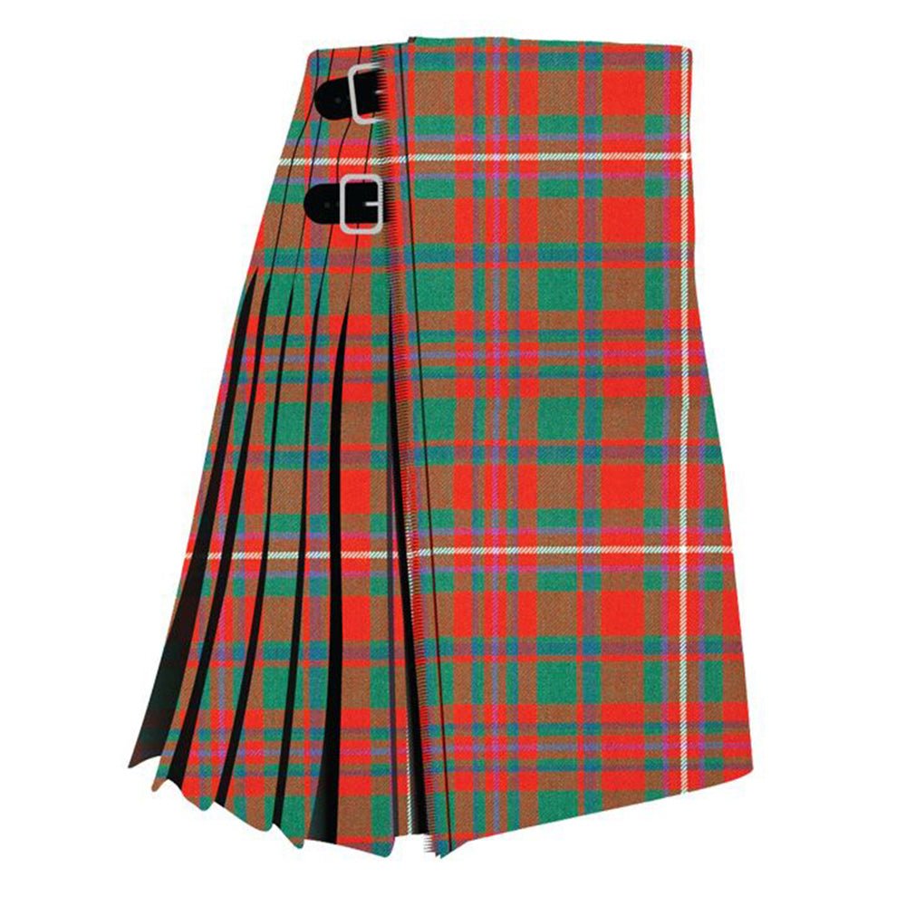 MacKinnon Red Ancient tartan Kilt - Kilt Kingdom