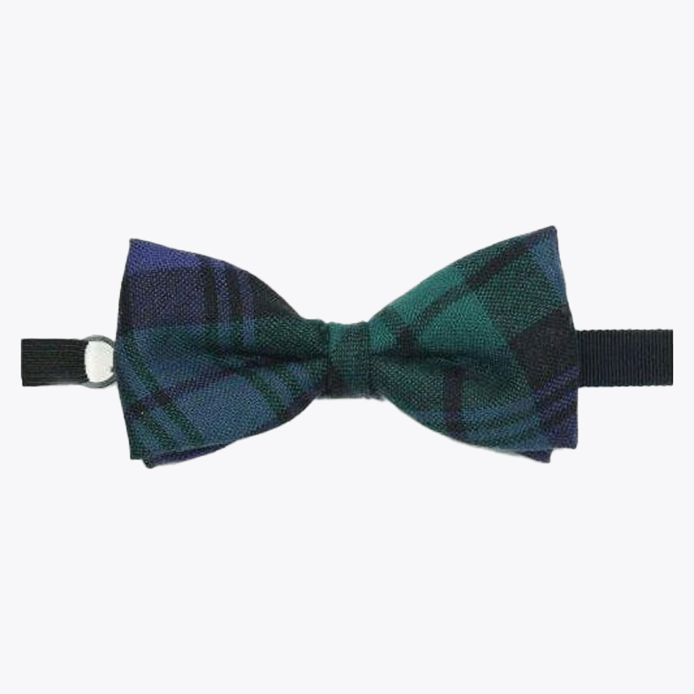 Black Watch Modern Tartan Bow Tie - Kilt Kingdom