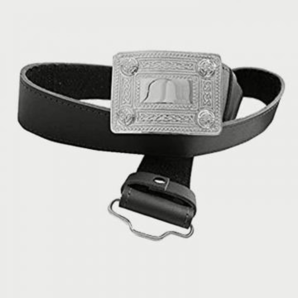 Silver Kilt Belt Buckle - Kilt Kingdom