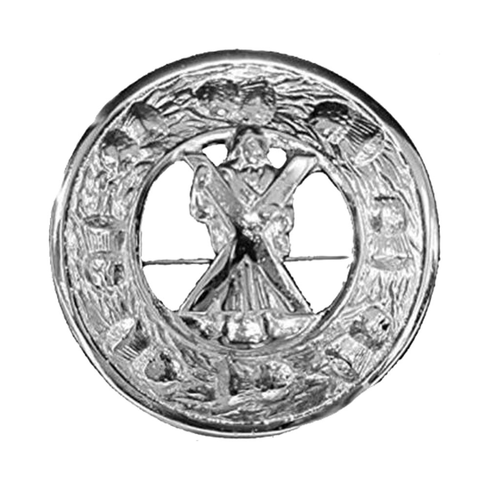 St Andrews Fly Plaid Brooch - Kilt Kingdom