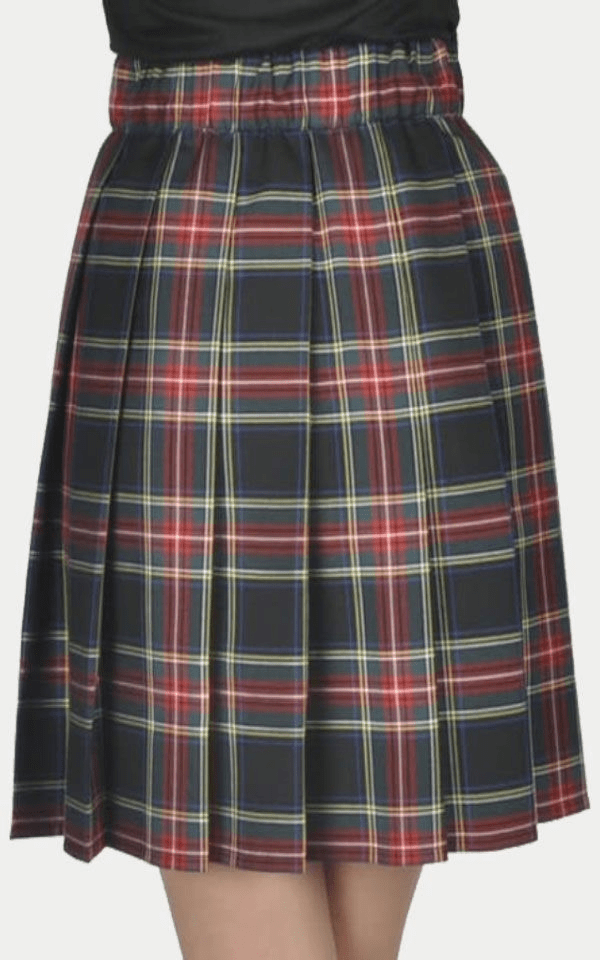 Black girlfriend Stewart Women Tartan Kilt - Kilt Kingdom