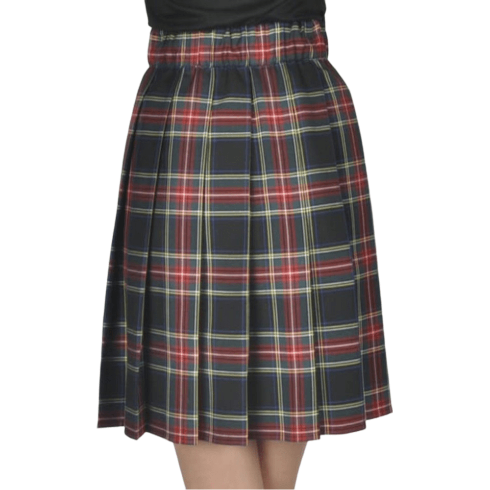 Black Stewart Women Tartan Kilt - Kilt Kingdom