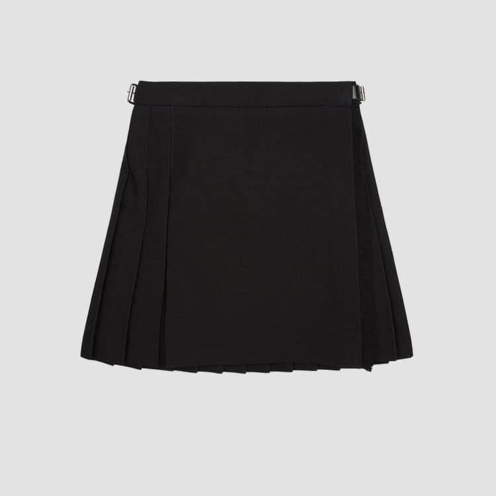 Black Tartan Kilt For Women - Kilt Kingdom