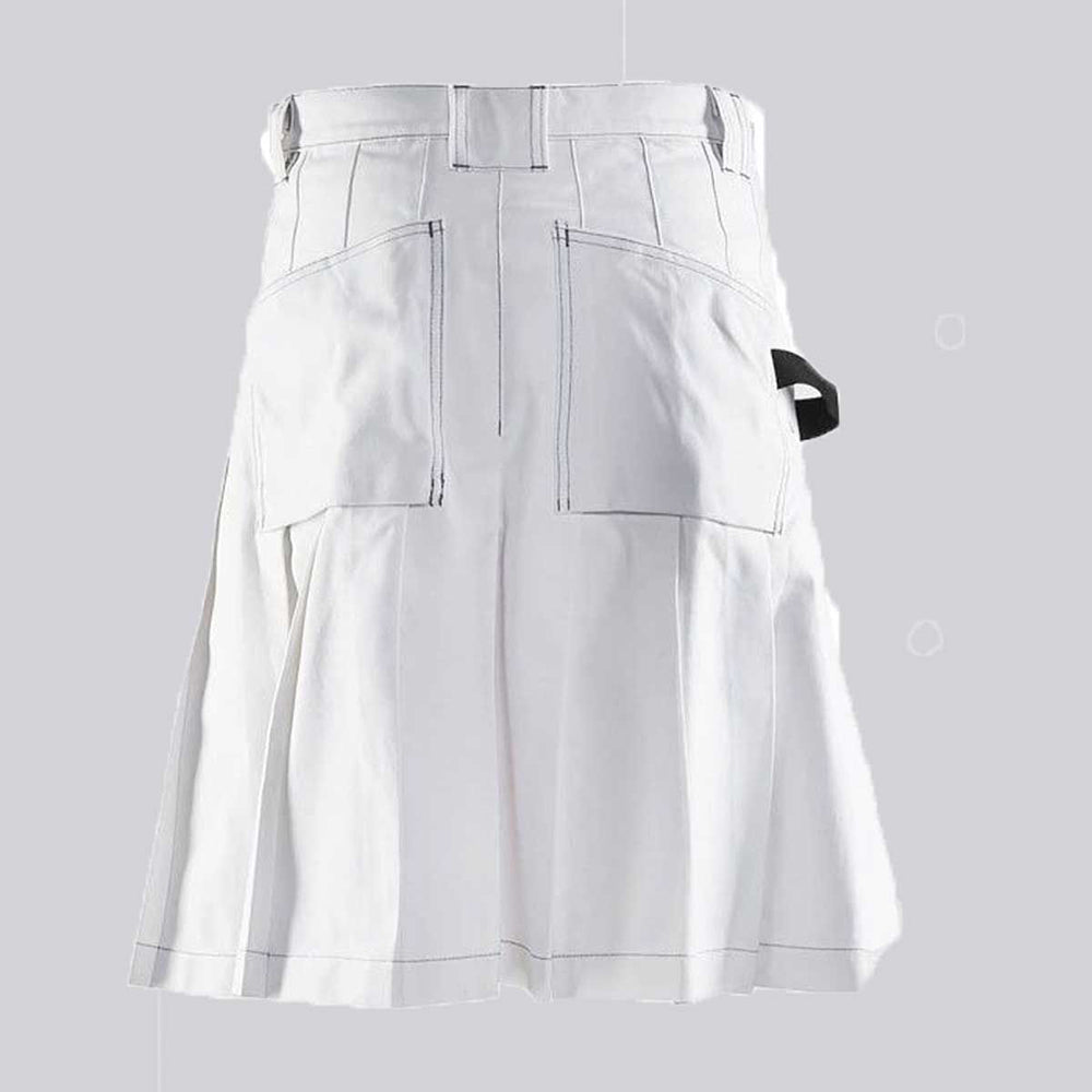 Carheartt White Work Utility Kilt - Kilt Kingdom