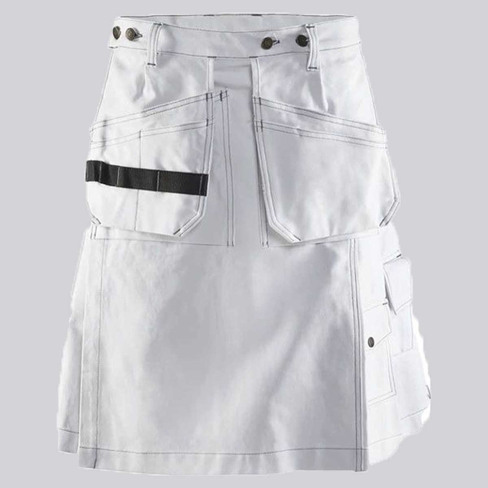 Carheartt White Work Utility Kilt - Kilt Kingdom