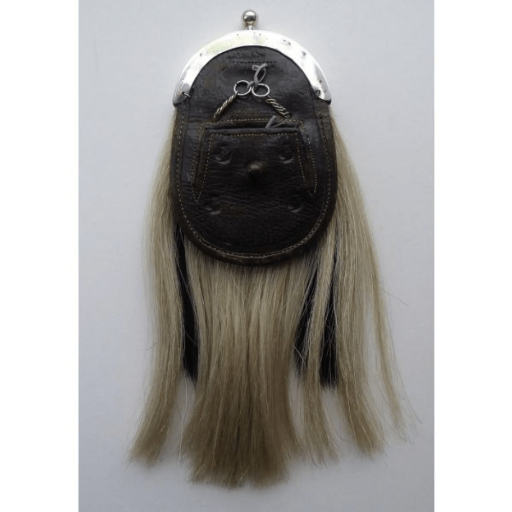 Antique Scottish Horsehair Sporran - Kilt Kingdom