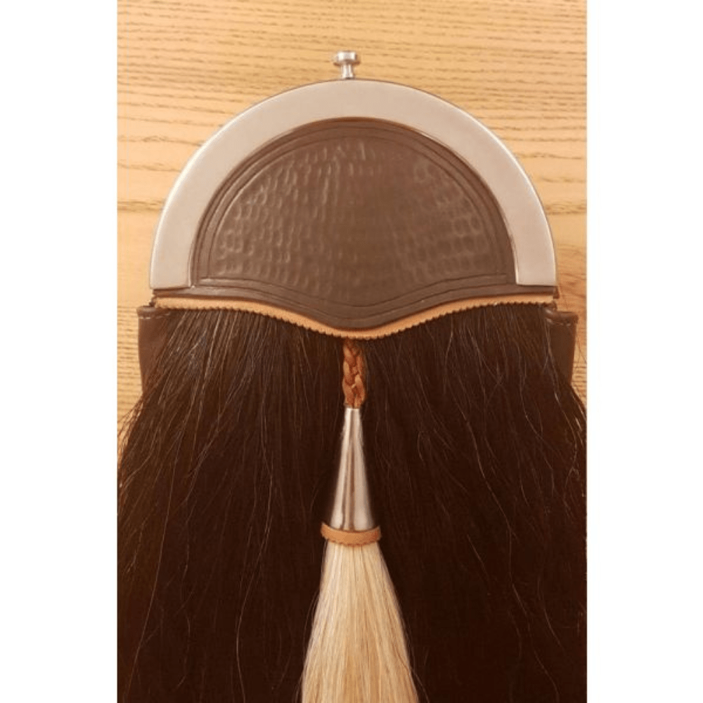 Horsehair Sporran With Highlander Egypt Cantle - Kilt Kingdom