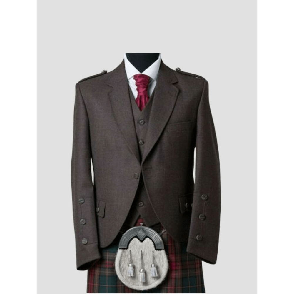 New Scotland Tweed Argyll Kilt Outfit - Kilt Kingdom