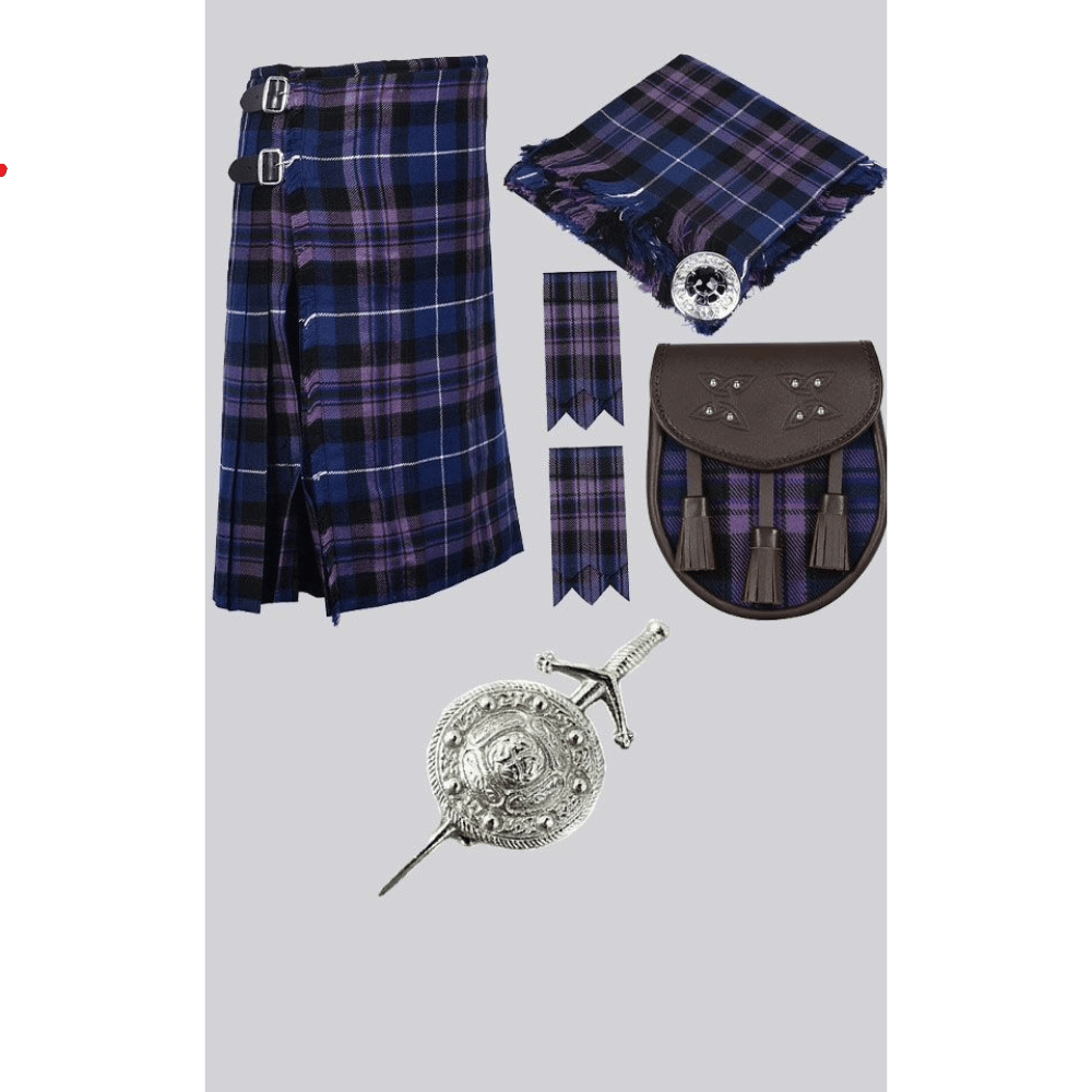 Heritage of Scoltand Tartan Kilt Package - Kilt Kingdom