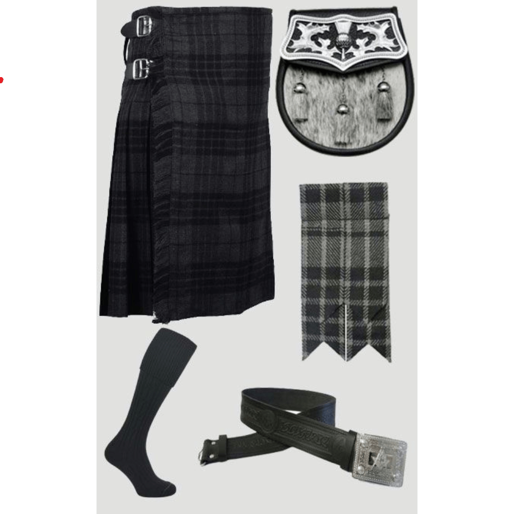 Grey Watch Tartan Kilts Package - Kilt Kingdom