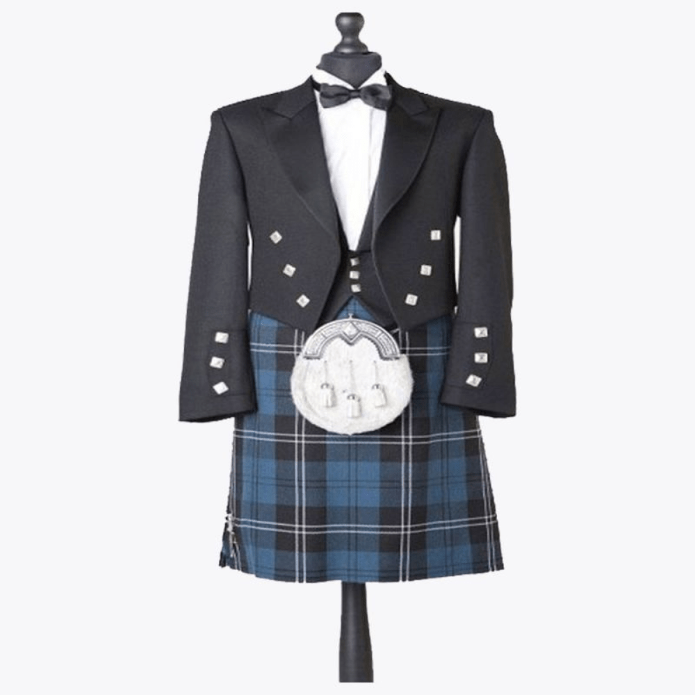 Men Kilt Outfit With Prince Charlie Jacket - Kilt Kingdom