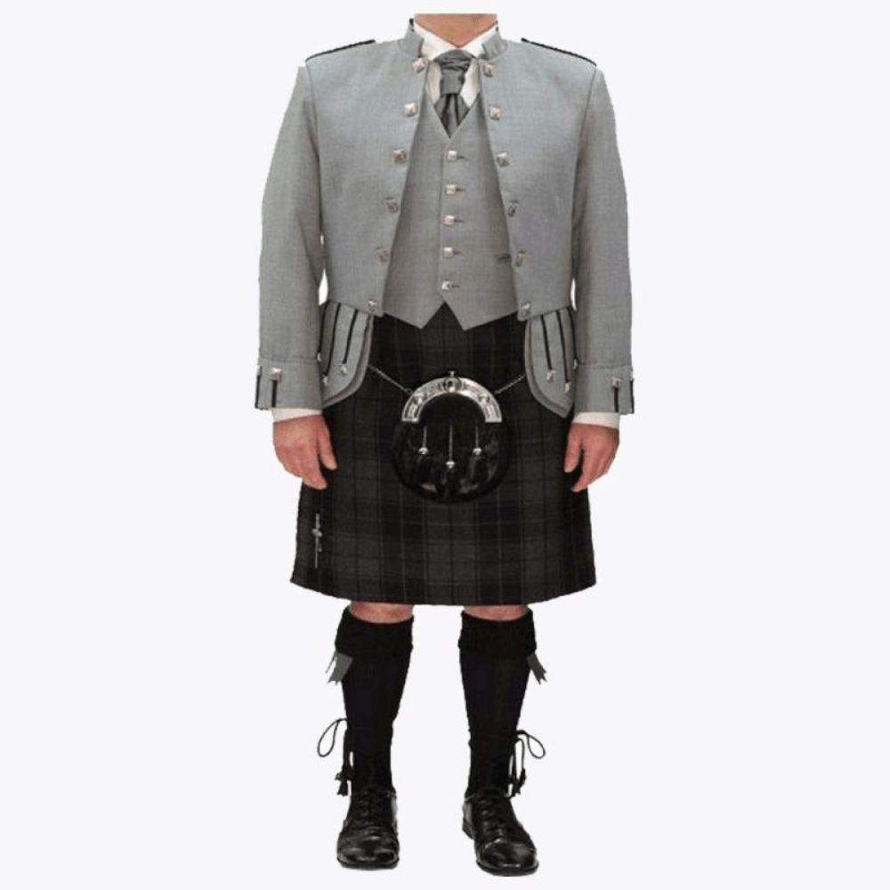 New Grey Watch Tartan Kilt Outfits - Kilt Kingdom