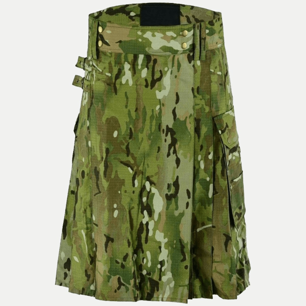 Multicam Tactical Utility Kilt For Men - Kilt Kingdom