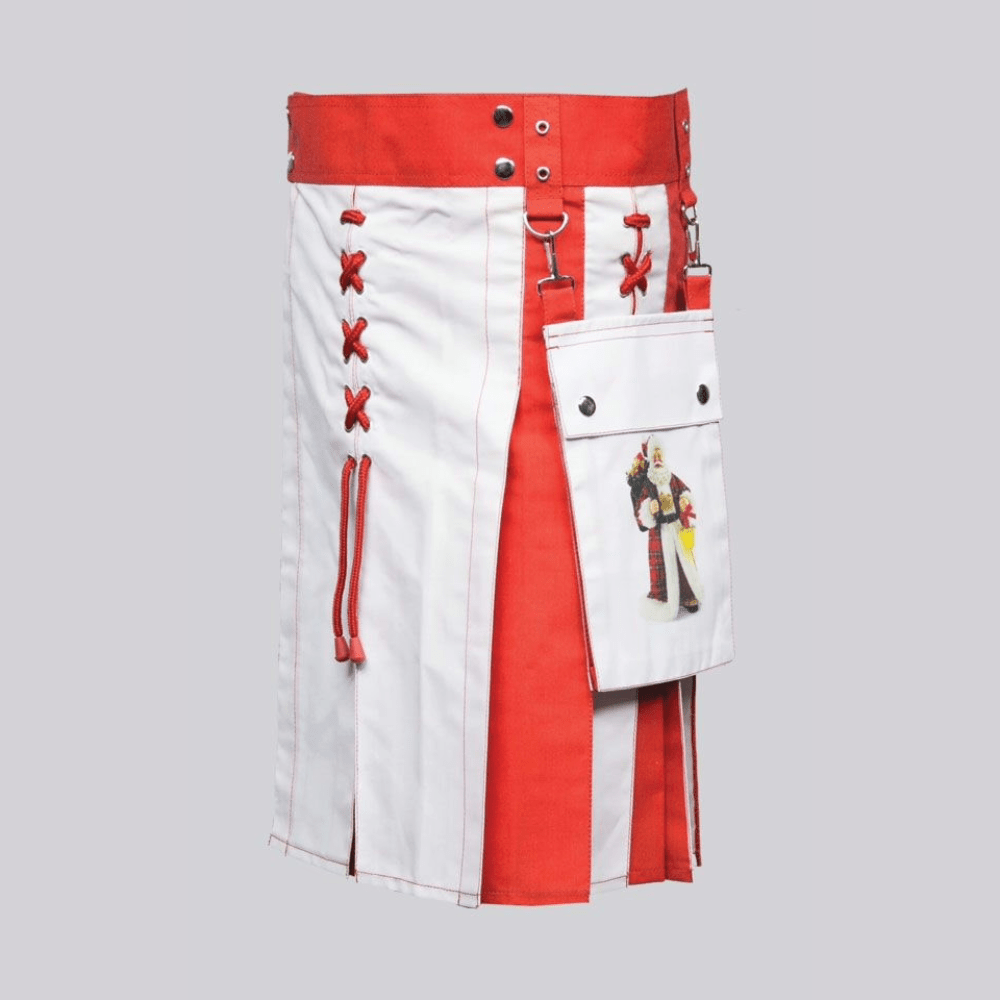 Hybrid Utility Kilt For Santa Claus - Kilt Kingdom