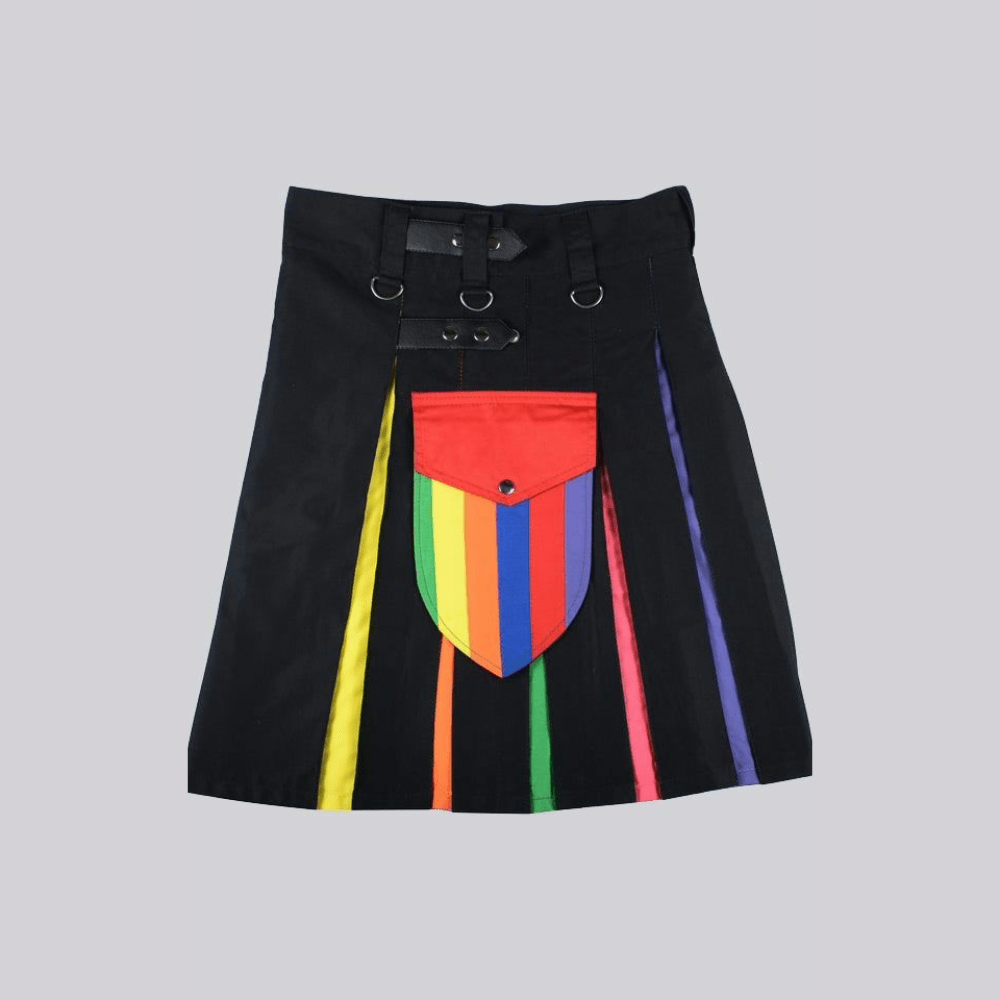 LGBT Pride Hybrid Utility Kilt For Men - Kilt Kingdom