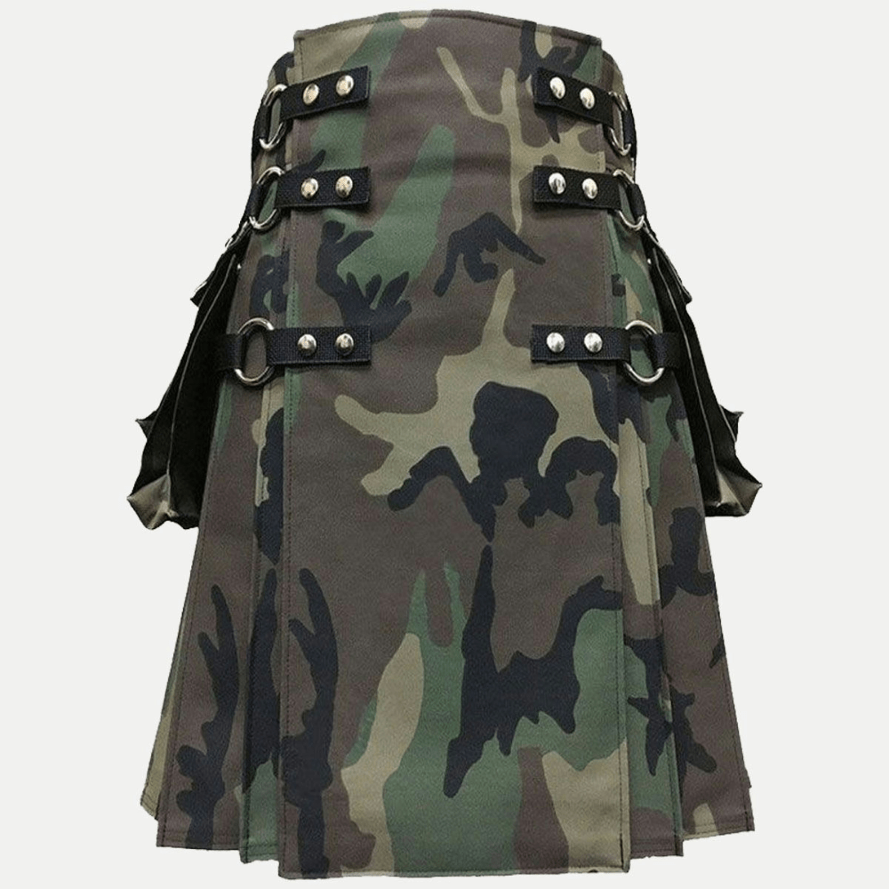 WoodLand Camouflage Kilt - Kilt Kingdom