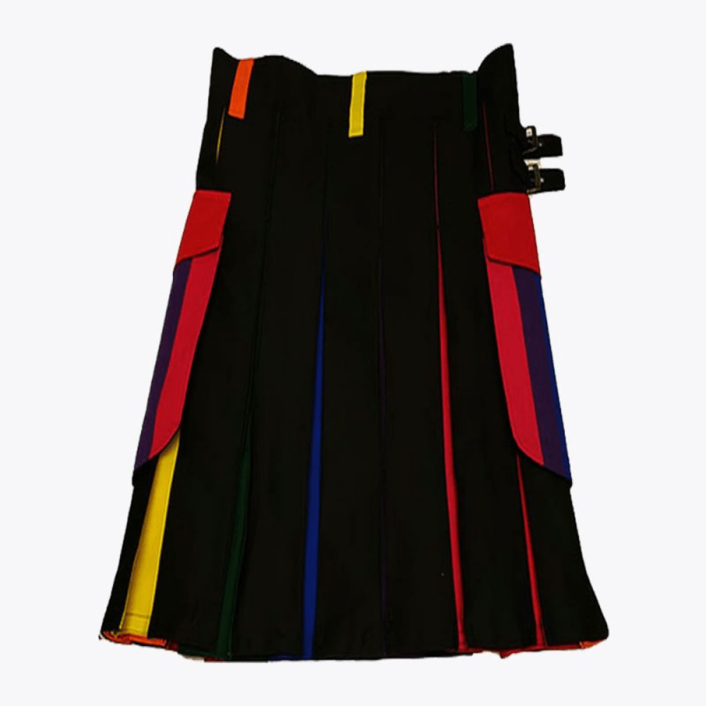 New Fashion Rainbow Kilt For Women - Kilt Kingdom