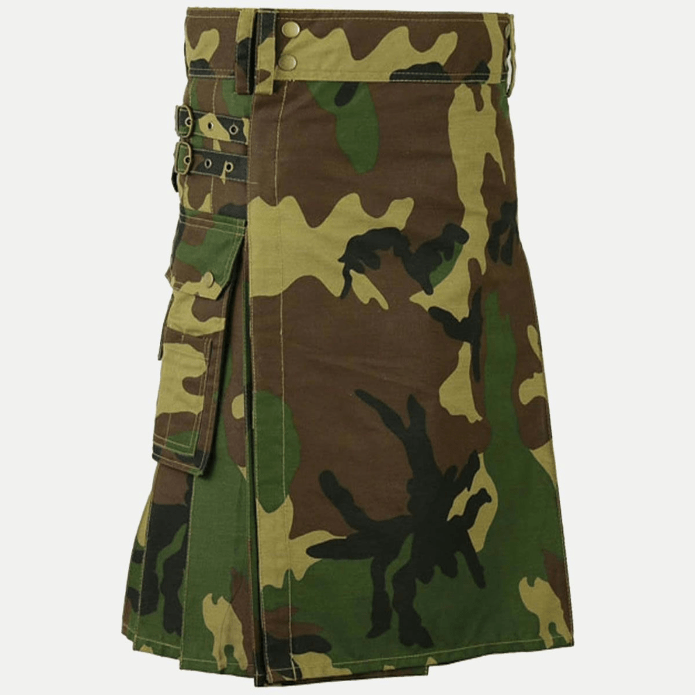 Army Camouflage Utility Kilt - Kilt Kingdom