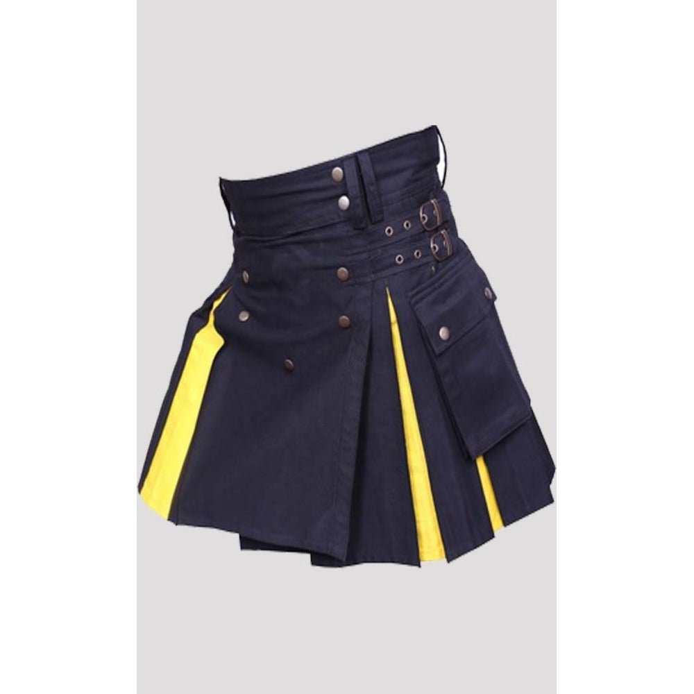 Men Women Mini Skirts Style Utility Kilt - Kilt Kingdom