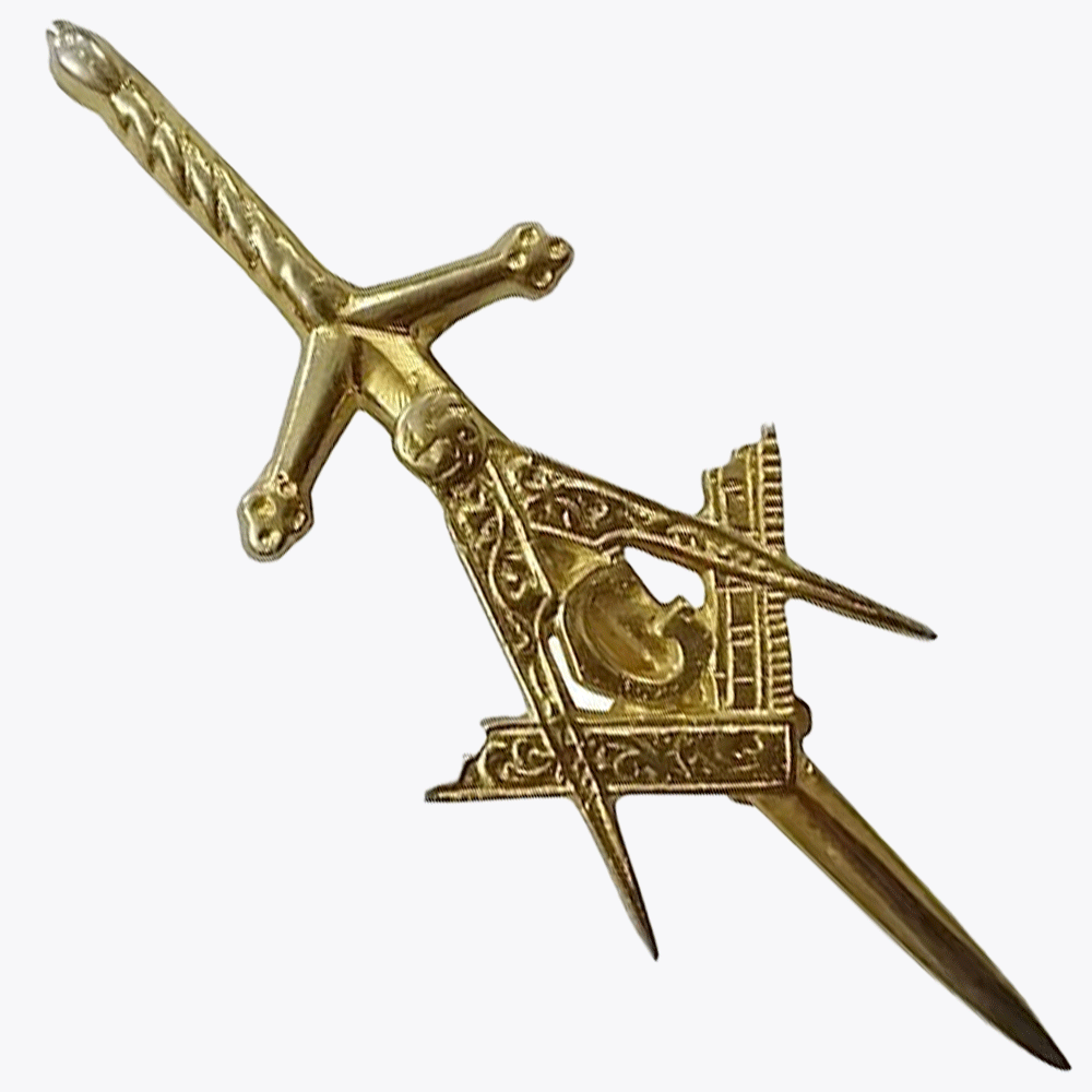 Antique Masonic Kilt Pin - Kilt Kingdom