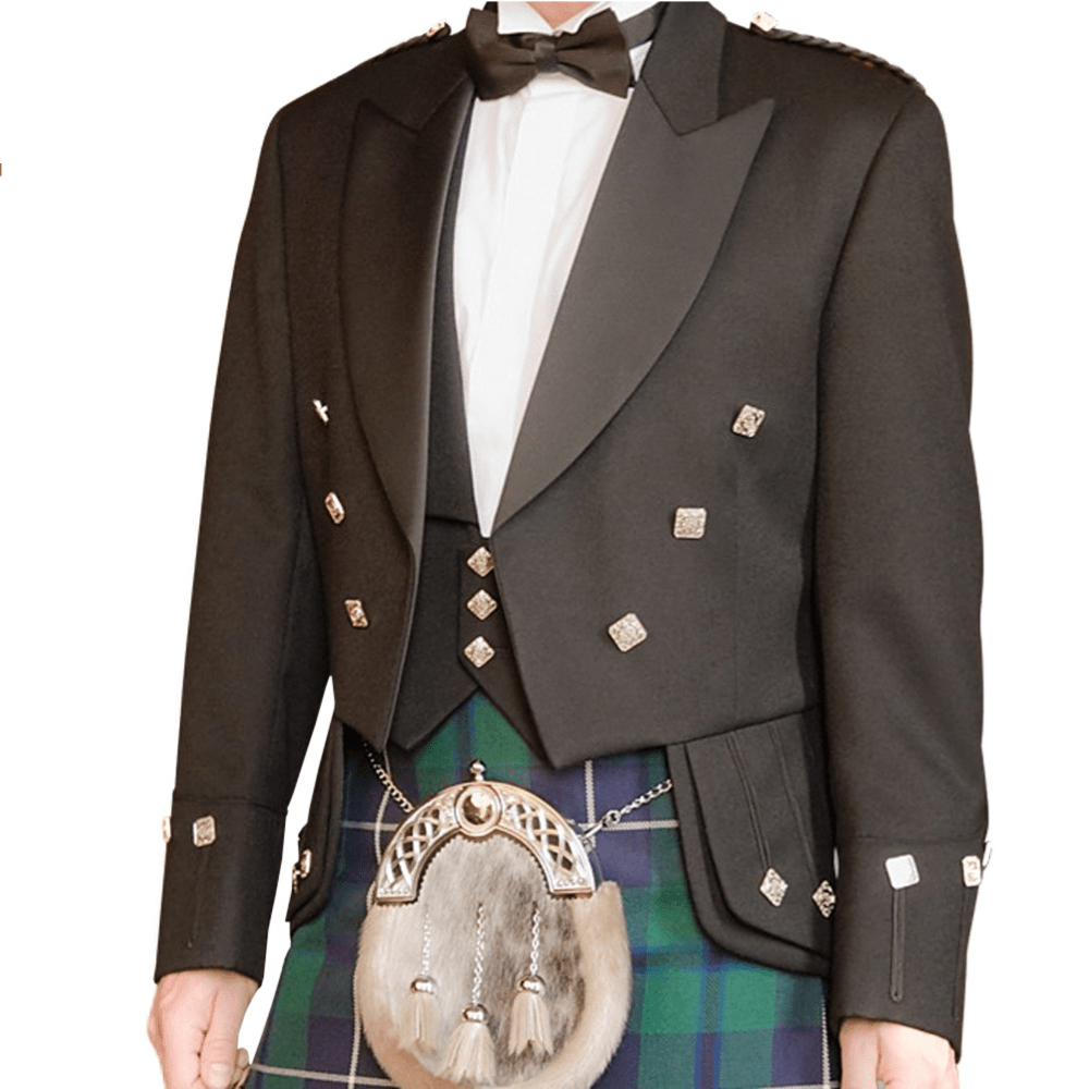 Regulation Doublet Kilt Jacket with Waistcoat - Kilt Kingdom