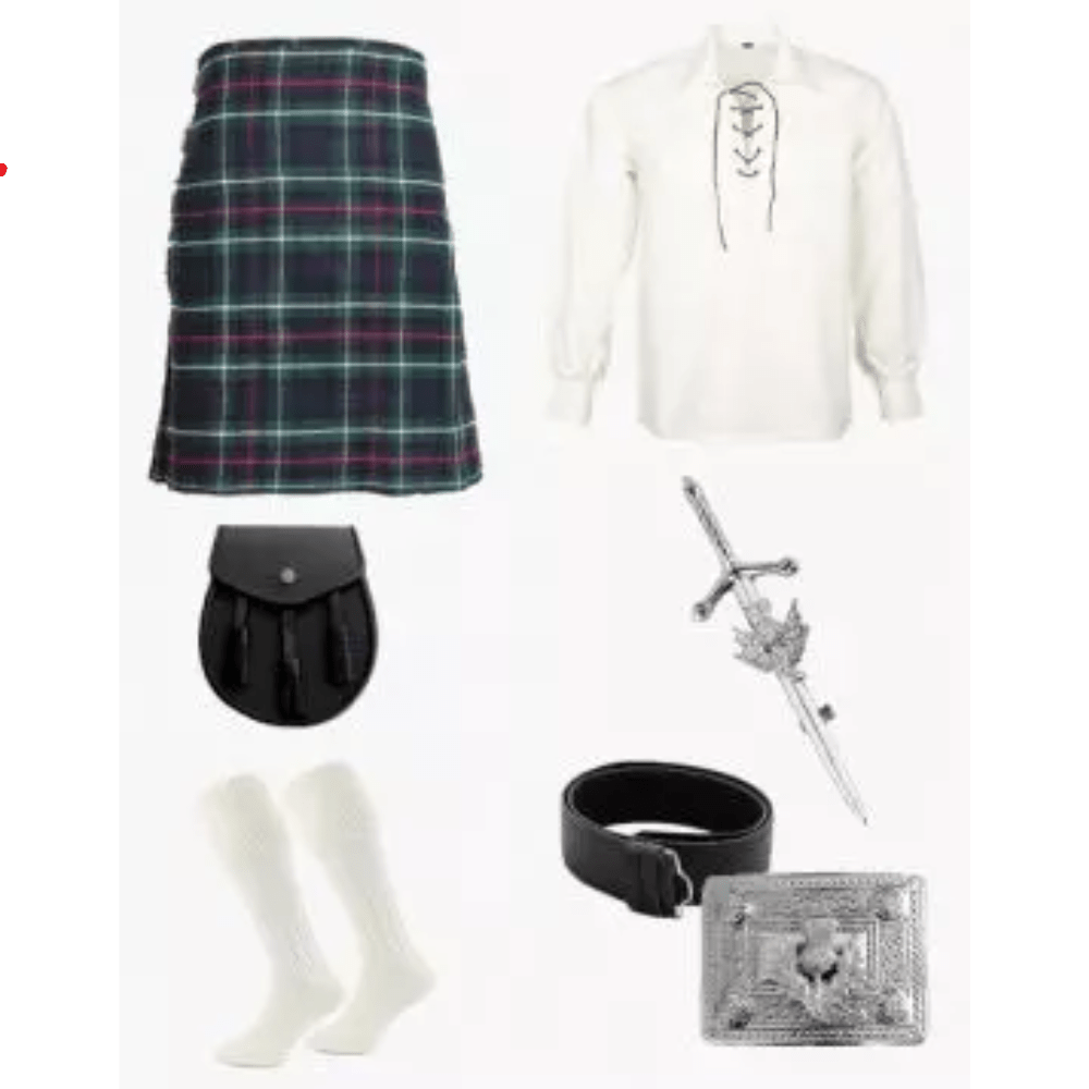7 Piece Mackenzie Kilt Deal - Kilt Kingdom