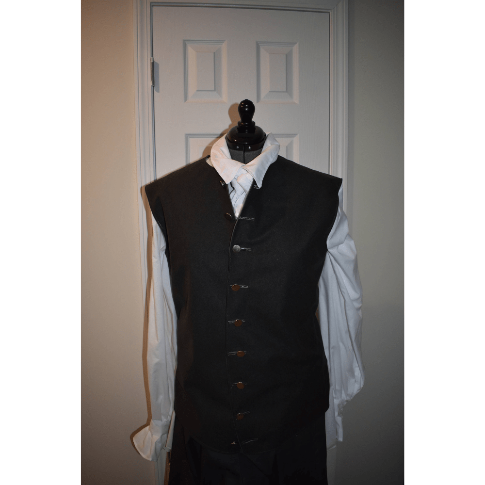 Men's 18th Century Vest; Scottish Historical Suit Vest; Men's 18th Century Vest; Suede Suit Vest; Suede Vest - Kilt Kingdom