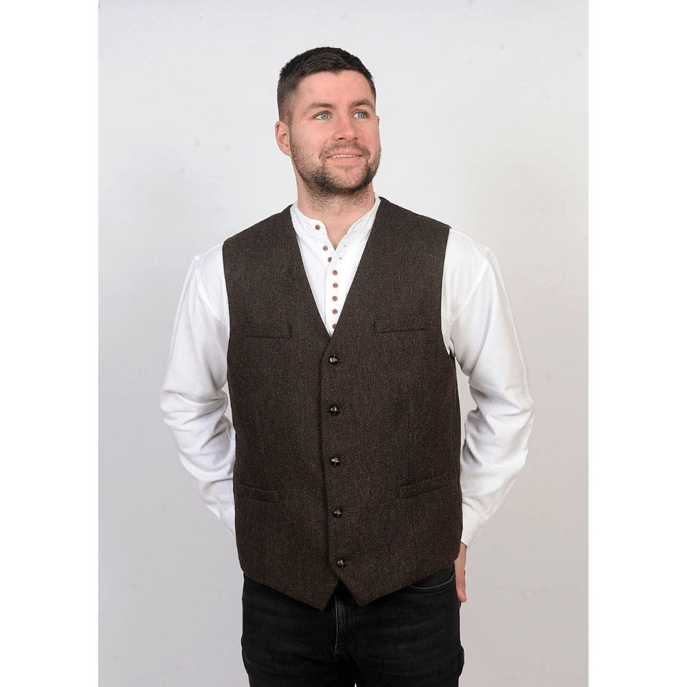 Irish Tweed Waistcoat / Vest - Kilt Kingdom