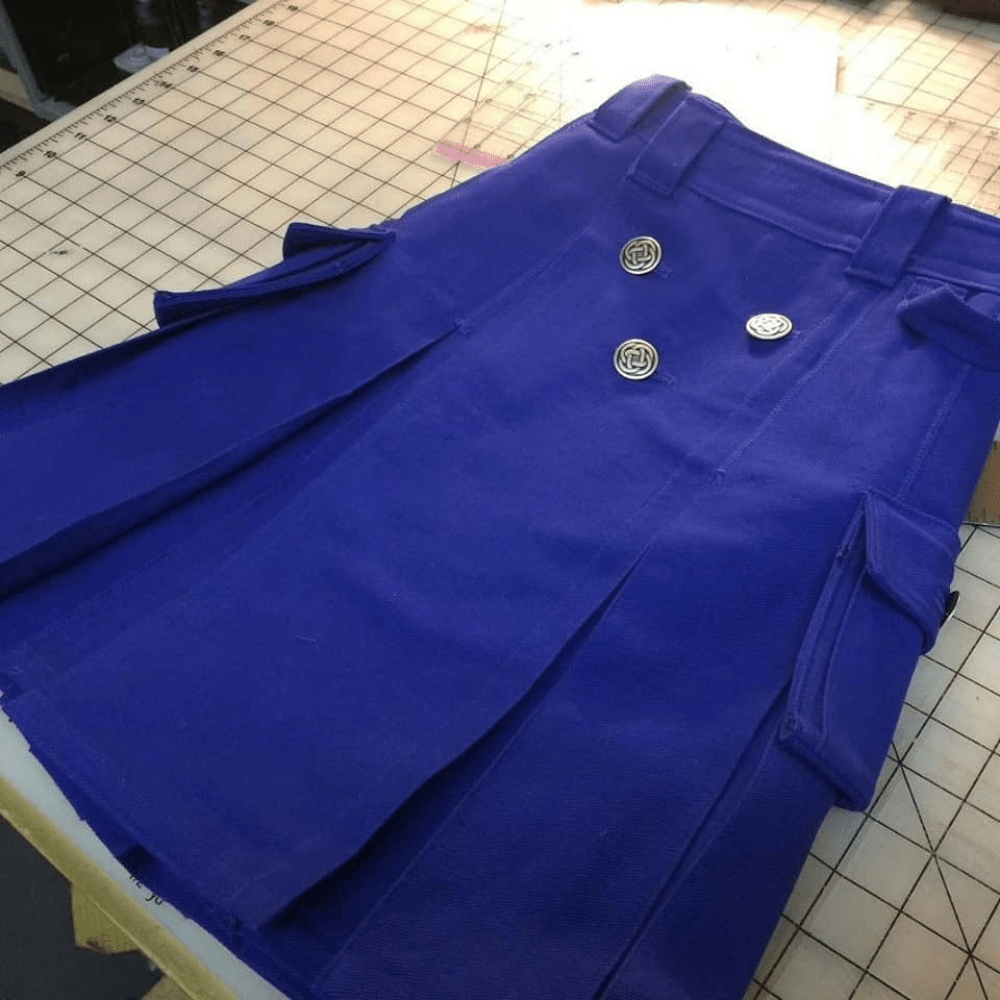 Royal Blue Baby Utility Kilt' - Kilt Kingdom