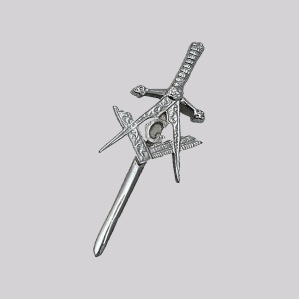 Scottish Highland Masonic Kilt Pin - Kilt Kingdom