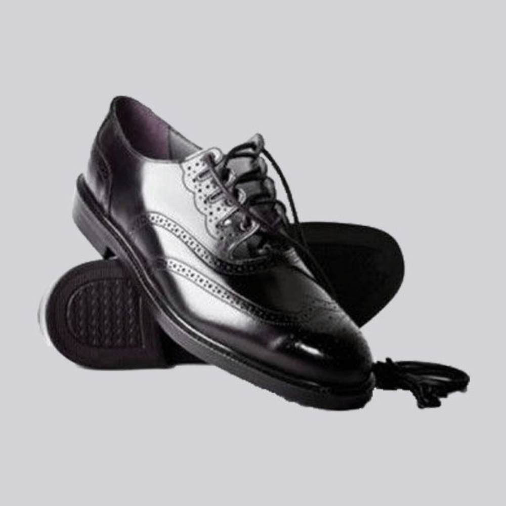 Leather Ghillie Brogues For Men Shoes - Kilt Kingdom