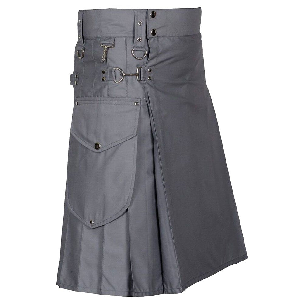 ultimate grey sport kilt - Kilt Kingdom