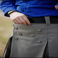 Cargo Utility Kilt With Dual Pockets