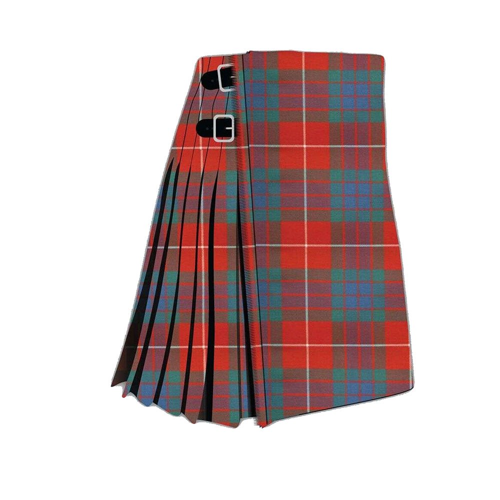 Fraser Red Ancient Tartan kilt - Kilt Kingdom