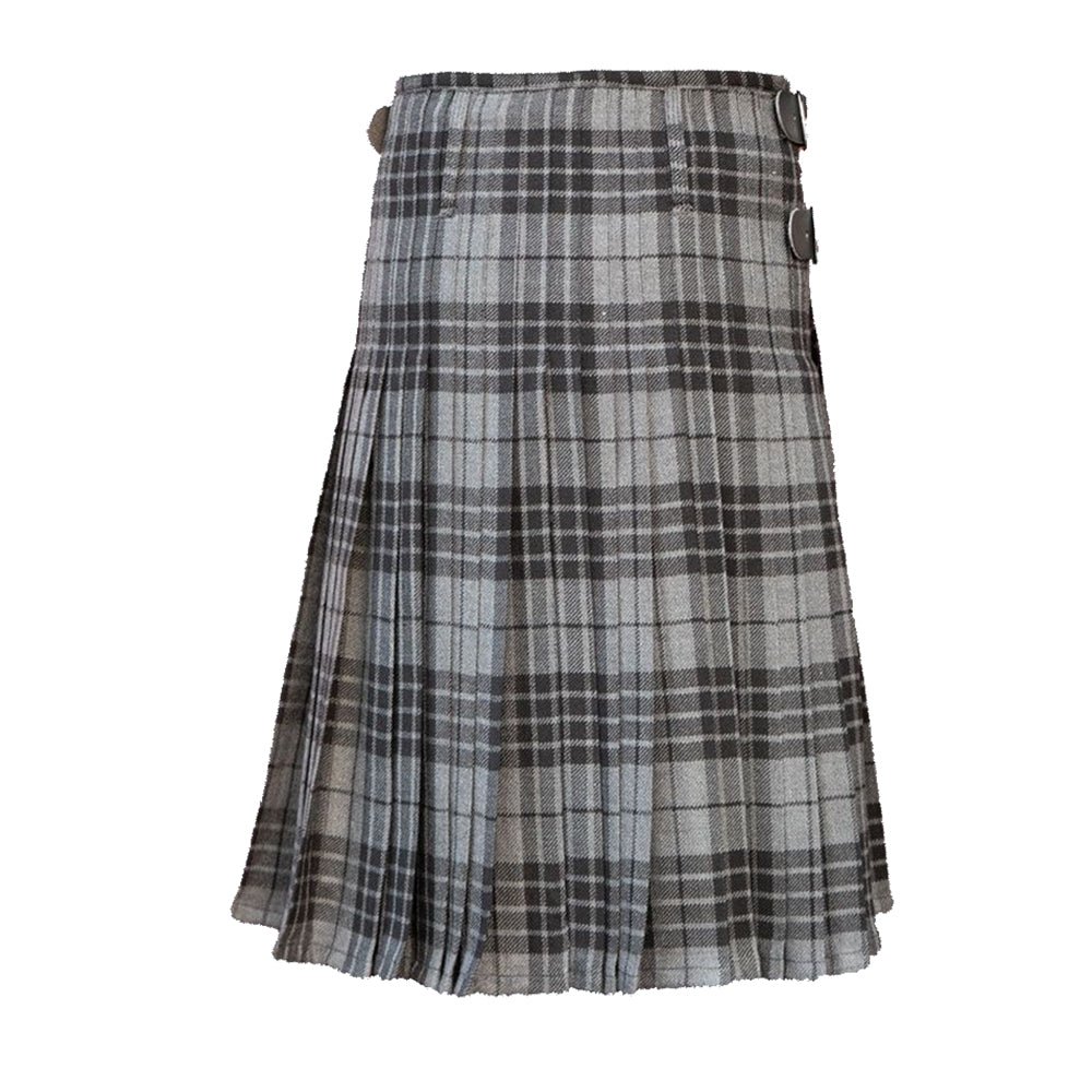 Grey Hamilton Modern Tartan Kilt - Kilt Kingdom