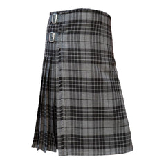 Grey Hamilton Modern Tartan Kilt