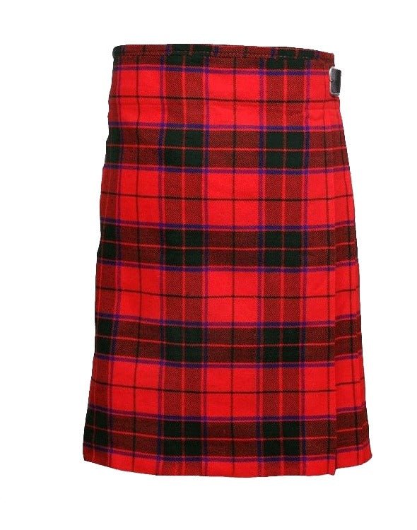 ROBERTSON RED TARTAN KILT - Kilt Kingdom