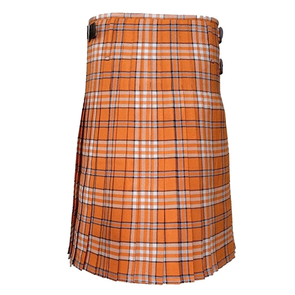 Tennessee Volunteer Orange Tartan Kilt - Kilt Kingdom