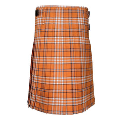 Tennessee Volunteer Orange Tartan Kilt