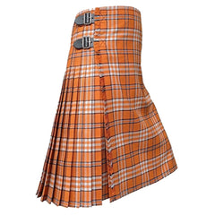 Tennessee Volunteer Orange Tartan Kilt