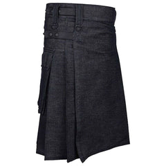 Active Men Denim utility kilt