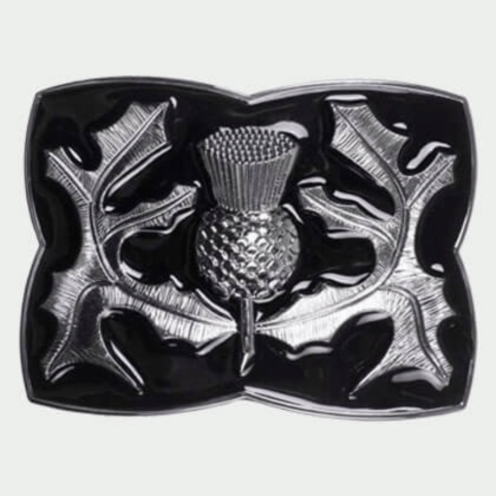 Black Celtic Kilt Buckle - Kilt Kingdom