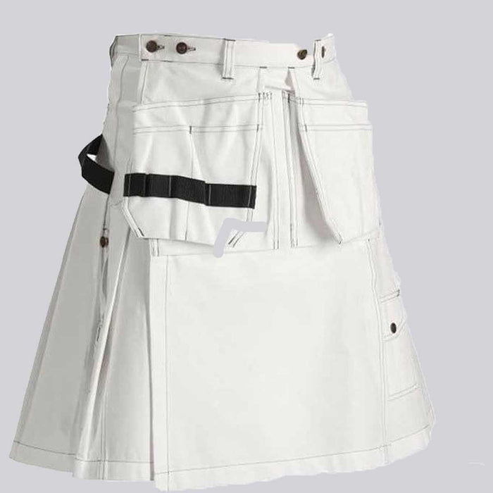 Carhartt White Work Utility Kilt | Professional Wear | KiltKingdom