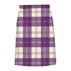 Eriskin Dress purple & White Women Tartan Kilt