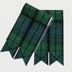 Campbell Tartan Kilt Flashes