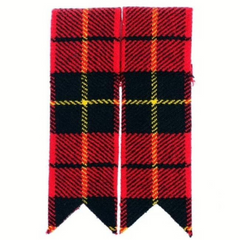 Wallace Scottish Traditional Flashes Tartan Kilt Flashes