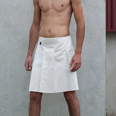 Falcon designer white utility kilt