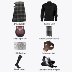 Black Modern Prince Charlie Outfit